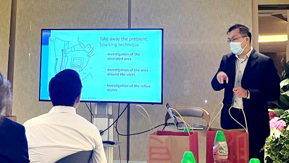 220907_HKACP_Dr-Micah-Chan-talked-about-chronic-venous-insufficiency-management